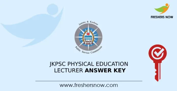 JKPSC Physical Education Lecturer Answer Key