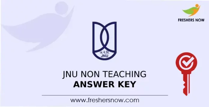 JNU Non Teaching Answer Key