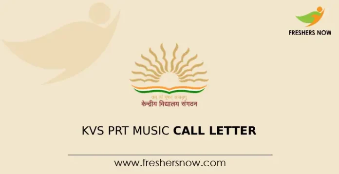 KVS PRT Music Call Letter