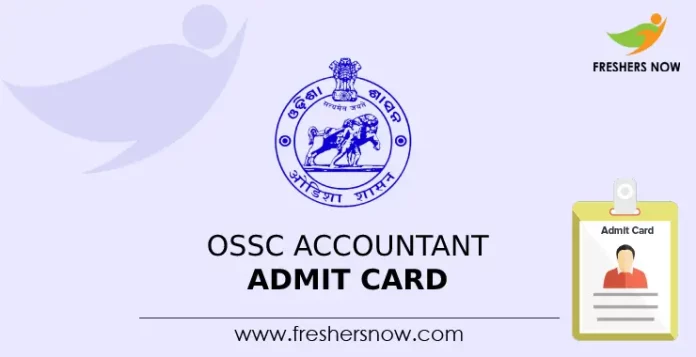 OSSC Accountant Admit Card