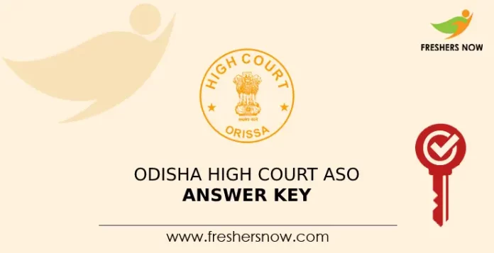 Odisha High Court ASO Answer Key