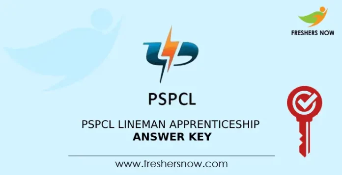 PSPCL Lineman Apprenticeship Answer Key