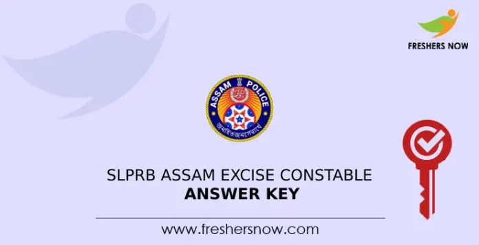 SLPRB Assam Excise Constable Answer Key