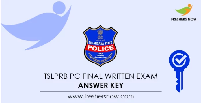 TSLPRB PC Final Written Exam Answer Key