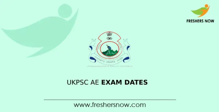 UKPSC AE Exam Dates