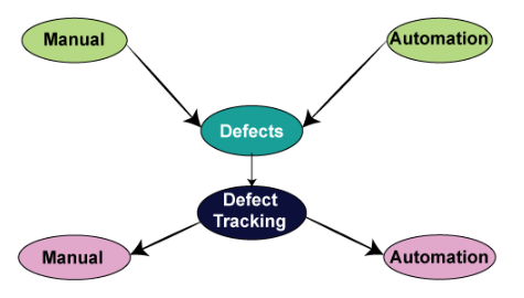 15 q track the bug manually and with the help of automation