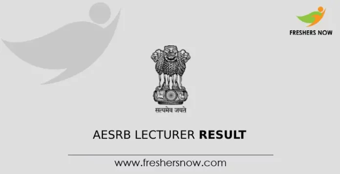 AESRB Lecturer Result