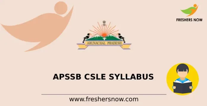 APSSB CSLE Syllabus