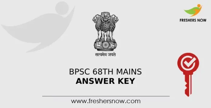 BPSC 68th Mains Answer Key