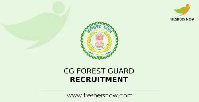 CG Forest Guard Recruitment