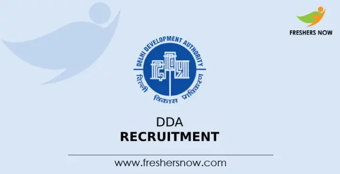 DDA Recruitment