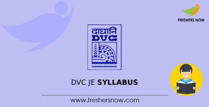 DVC JE Syllabus