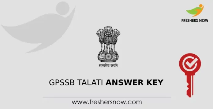 GPSSB Talati Answer Key