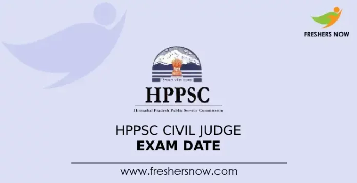 HPPSC Civil Judge Exam Date