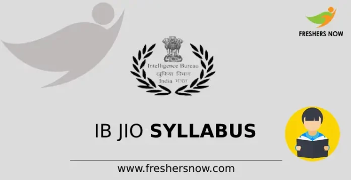 IB JIO Syllabus