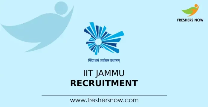 IIT Jammu Recruitment