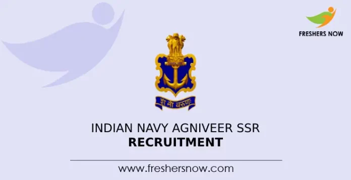 Indian Navy Agniveer SSR Recruitment