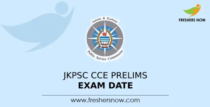 JKPSC CCE Prelims Exam Date