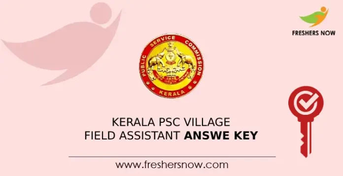 Kerala PSC Village Field Assistant Answe Key
