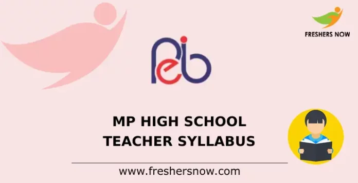 MP High School Teacher Syllabus