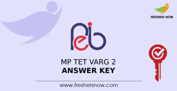MP TET Varg 2 answer Key