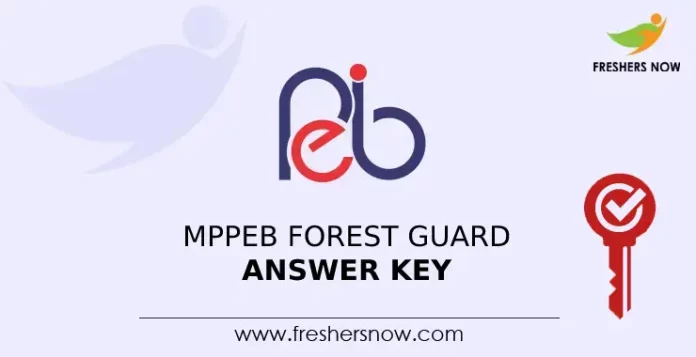 MPPEB Forest Guard Answer Key