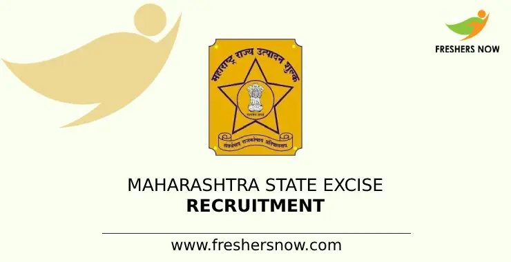 Maharashtra State Excise Department Recruitment 2023 Notification For ...