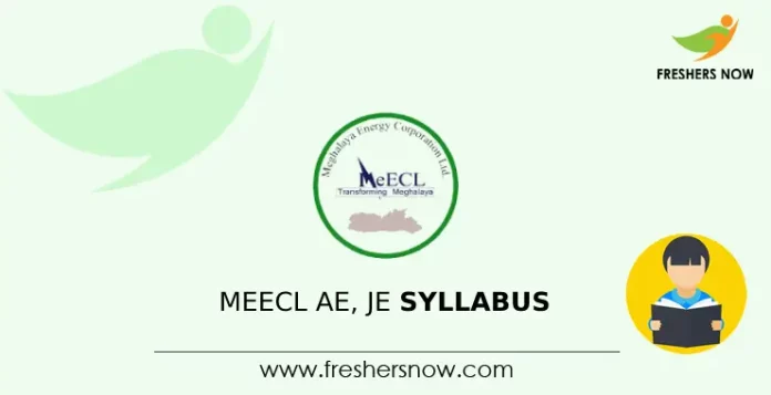 MeECL AE, JE Syllabus