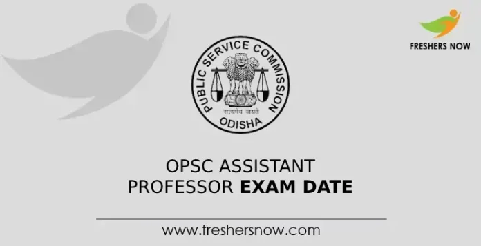 OPSC Assistant Professor Exam Date