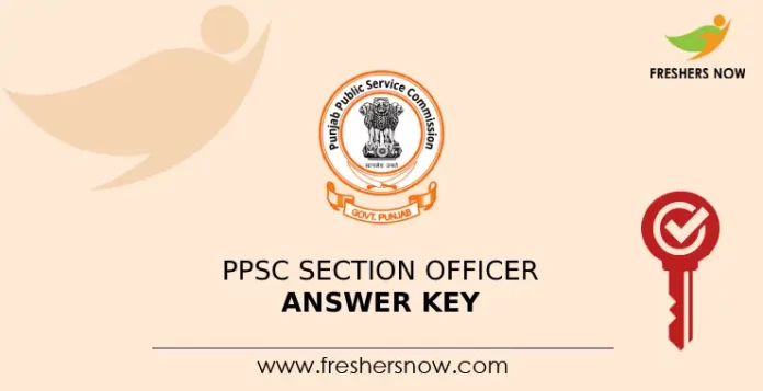 PPSC Section Officer Answer Key