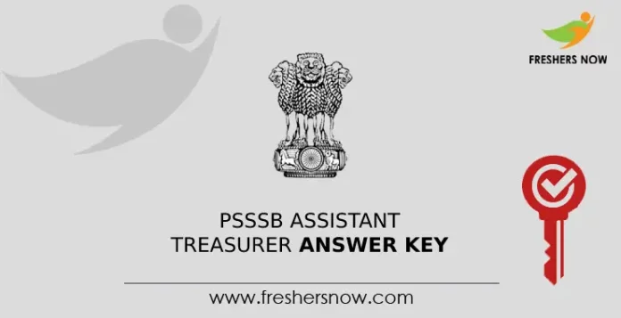 PSSSB Assistant Treasurer Answer Key