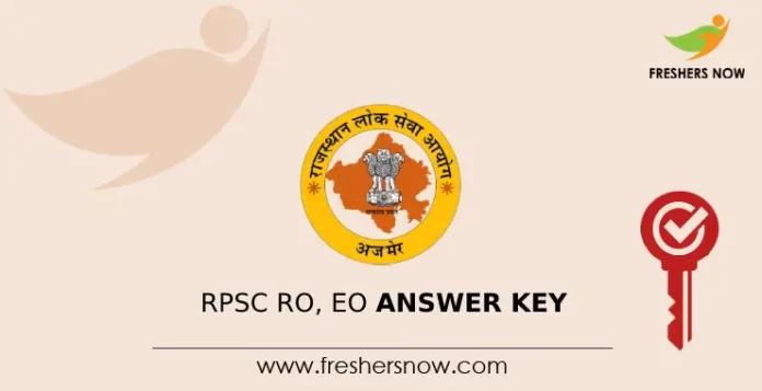 RPSC RO, EO Answer Key