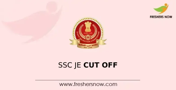 SSC JE Cut Off