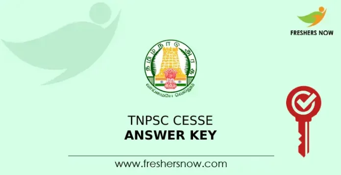 TNPSC CESSE Answer Key