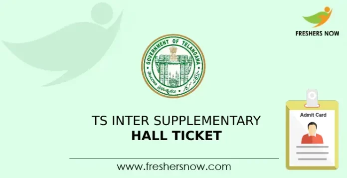 TS Inter Supplementary Hall Ticket