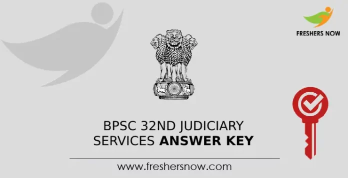 BPSC 32nd Judiciary Services Answer Key