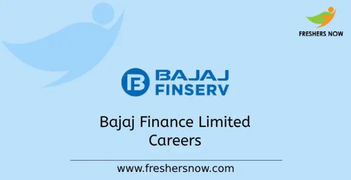 Bajaj Finance Limited Careers