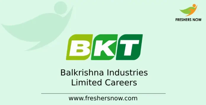 Balkrishna Industries Careers