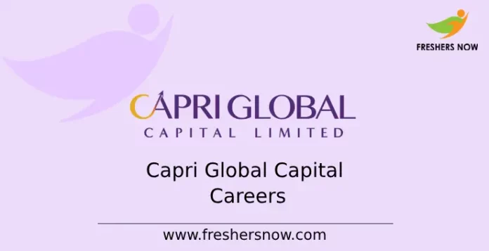 Capri Global Capital Careers