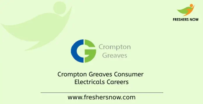 Crompton Greaves Consumer Electricals Careers (1)