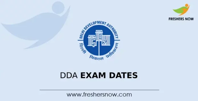 DDA Exam Dates