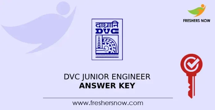 DVC Junior Engineer Answer Key