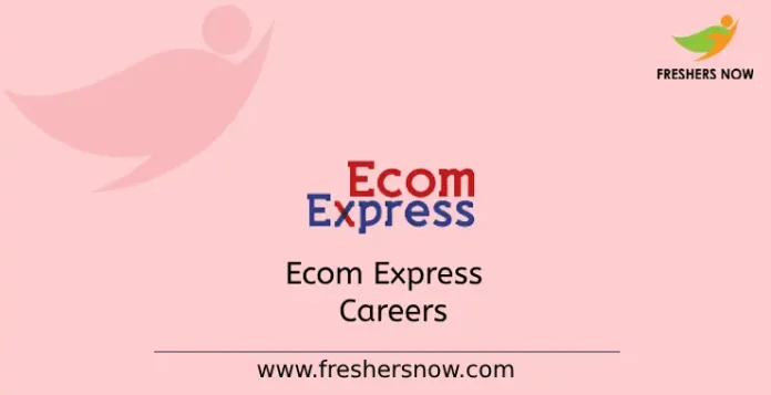 Ecom Express Careers