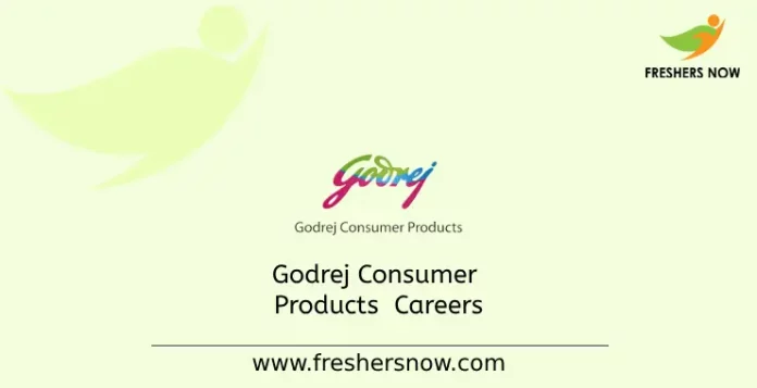 Godrej Consumer Products Limited Careers