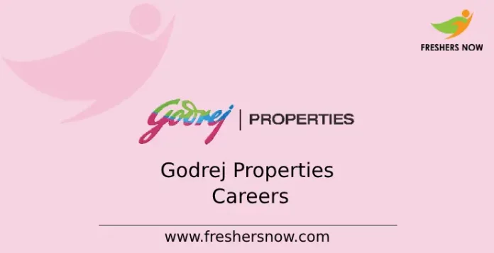 Godrej Properties Careers