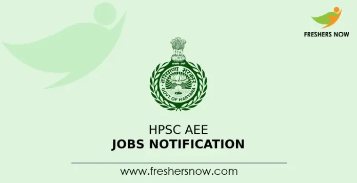 HPSC AEE Jobs Notification