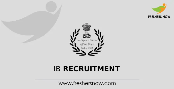 IB Recruitment 2024 Notification for 660 Posts | Application Form