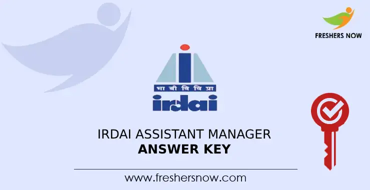 IRDAI Assistant Manager Answer Key 2023 PDF | Exam Key