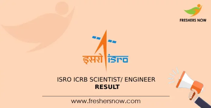 ISRO ICRB Scientist_ Engineer Result