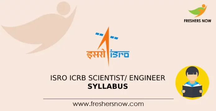 ISRO ICRB Scientist_ Engineer Syllabus